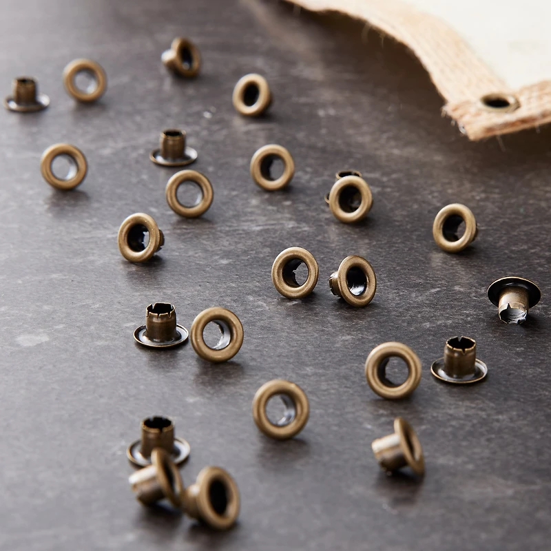 12 Packs: 50 ct. (600 total) 5/32" Eyelets by Loops & Threads™