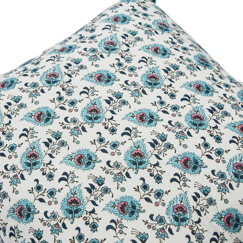 Hello Honey® Paisley Print Cotton Square Pillow Cover