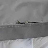 Honey Can Do Gray Stemware Storage Box