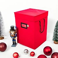 Santa's Bags 17" Red Nutcracker Collectibles Storage Box