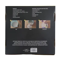 10" Black Round Stepping Stone Kit by Make Market®