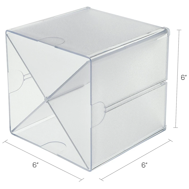 Deflecto® Stackable X-Divided Storage Organizer