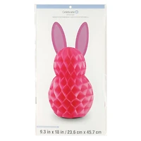 18" Honeycomb Bunny Decoration by Celebrate It™