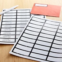 Black Border Address Label Stickers by Recollections™