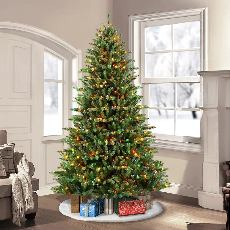 7.5ft. Pre-Lit Fraser Fir Artificial Christmas Tree