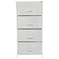 Simplify Beige Drawer Storage Chest