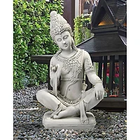 Design Toscano 21.5" Sitting Thai Teppanom Beautiful Being Statue