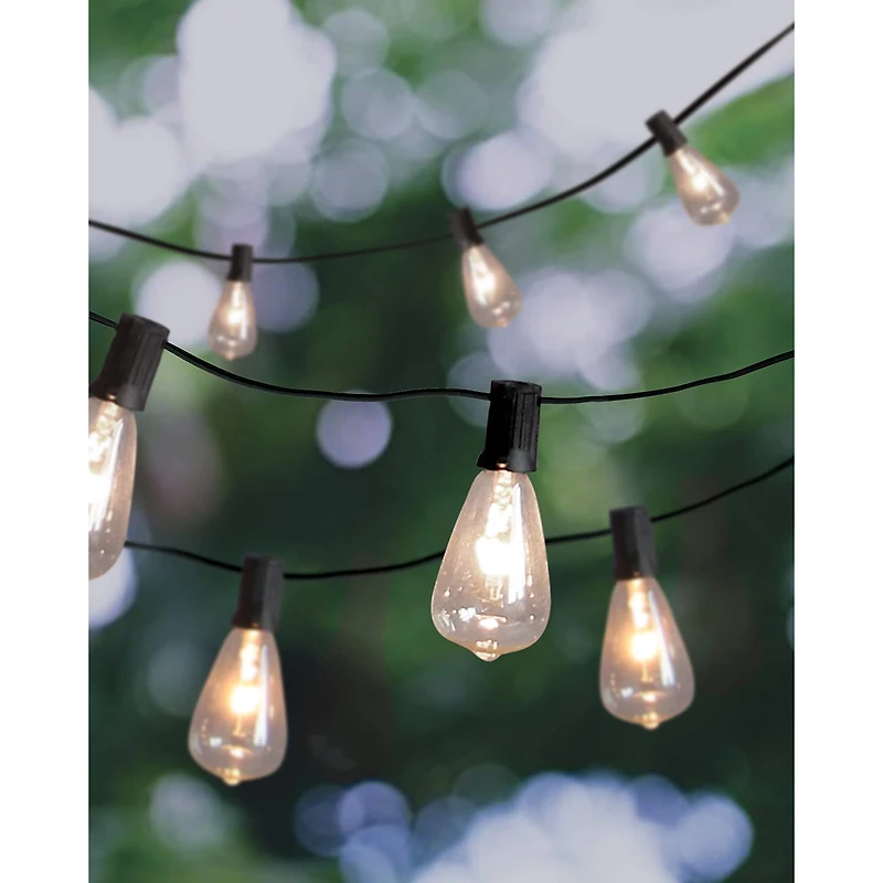 30ct. Clear Edison String Lights by Ashland®