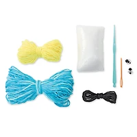 6 Pack: Intermediate Dinosaur Amigurumi Crochet Kit by Loops & Threads®