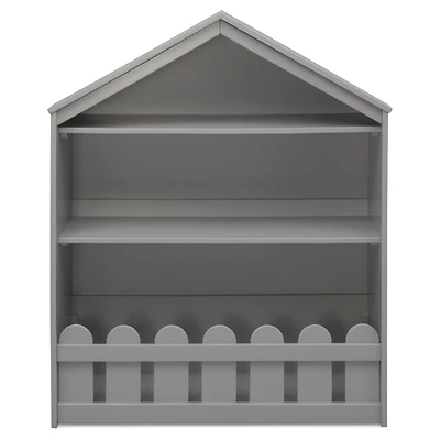 Delta Children Serta Gray Happy Home Storage Bookcase