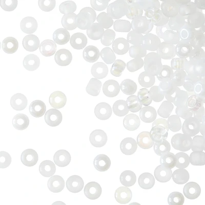 12 Pack: John Bead Crystal Czech Glass Seed Beads, 6/0