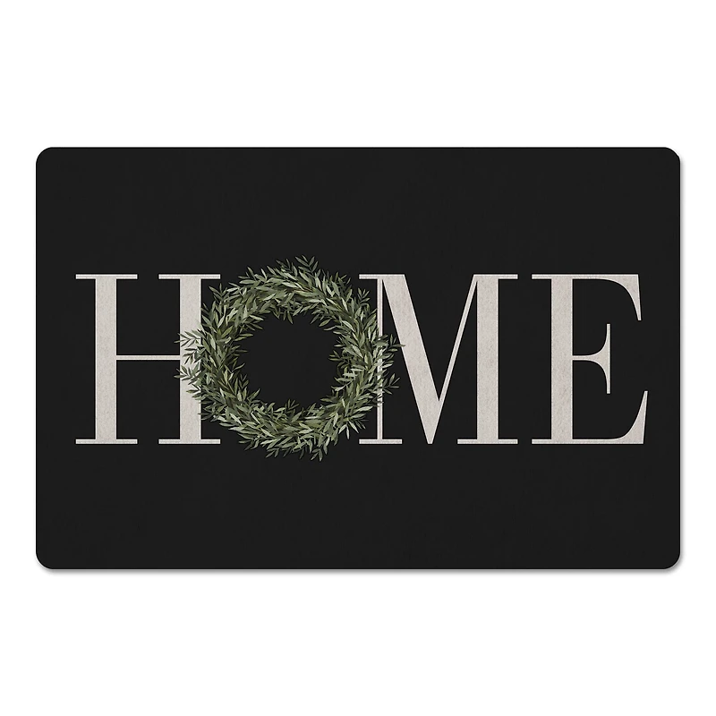 Home Wreath Floor Mat, 18" x 27"