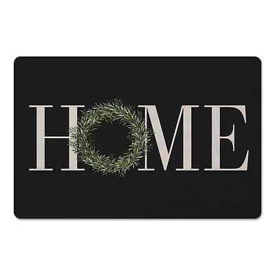 Home Wreath Floor Mat, 18" x 27"