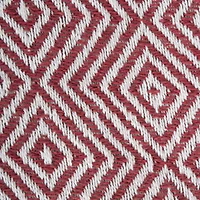 DII® Barn Red X-Diamond Geometric Throw