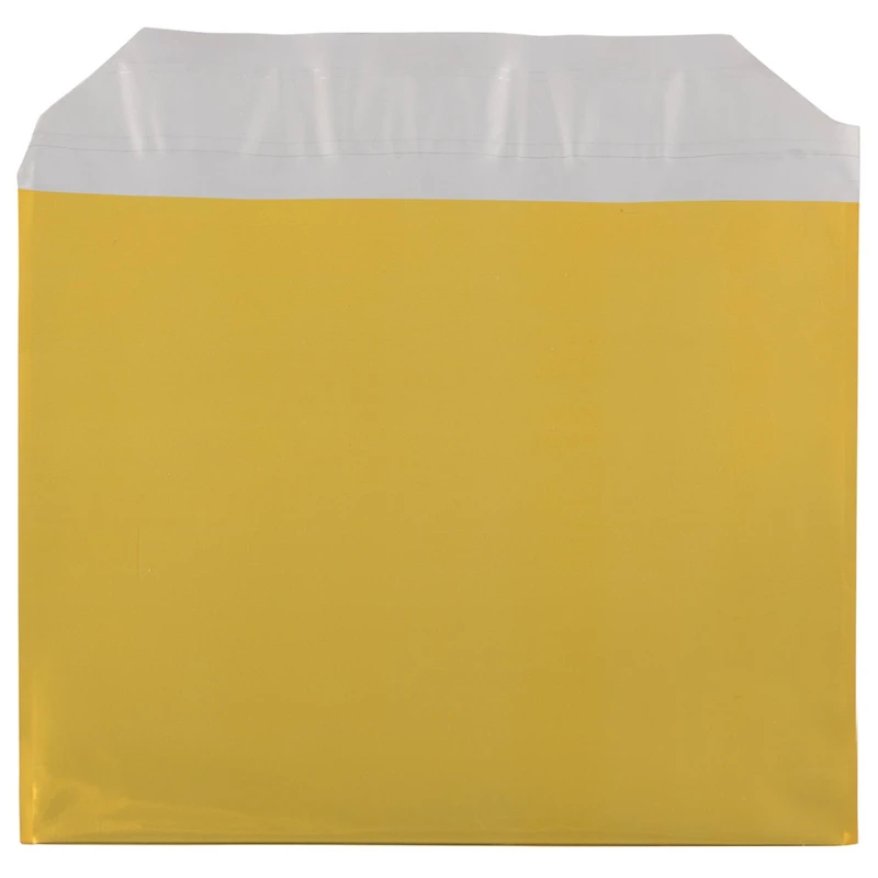 JAM Paper 4" x 5.5" Gold Foil Self Adhesive Closure Envelopes, 25ct.