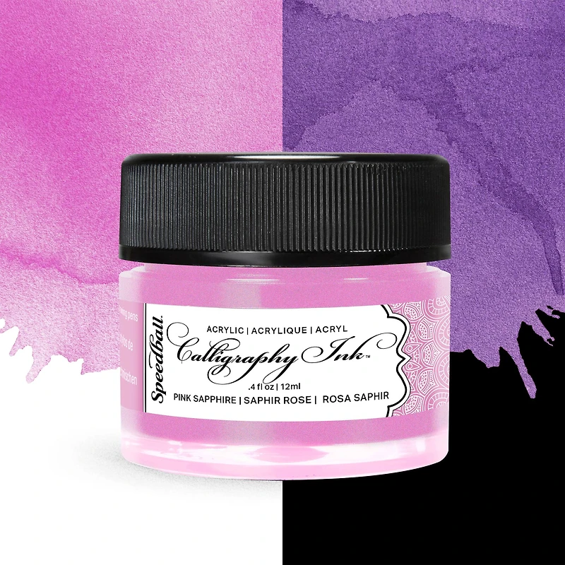 Speedball® Iridescent Calligraphy Ink Set