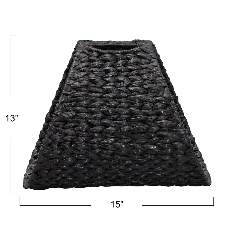 Household Essentials 15.5" Oval Hyacinth Magazine Rack