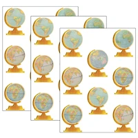 Teacher Created Resources Travel The Map Globes Accents, 3 Packs of 30
