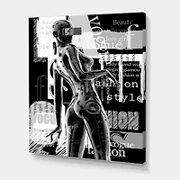 Designart - Monochrome Cyborg Body I