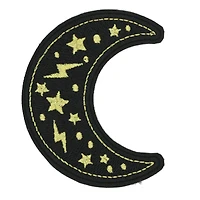 Iron-On & Adhesive Moon Embroidered Patch by Make Market®