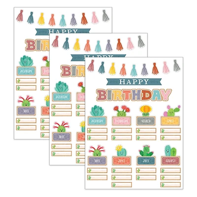 Teacher Created Resources® Happy Cactus Crew Happy Birthday Mini Board Set