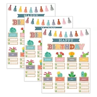 Teacher Created Resources® Happy Cactus Crew Happy Birthday Mini Board Set