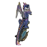 Design Toscano 6.5" Geode Guardian Gothic Dragon Statue