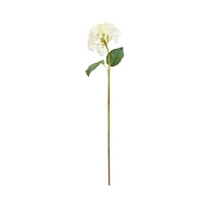 32" White Hydrangea Artificial Flower Stem, 8ct.