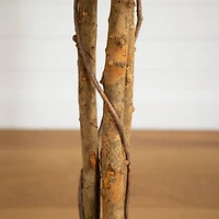 8ft. Potted Artificial Autumn Ficus Tree