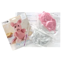 Leisure Arts® Pig Crochet Friend Kit