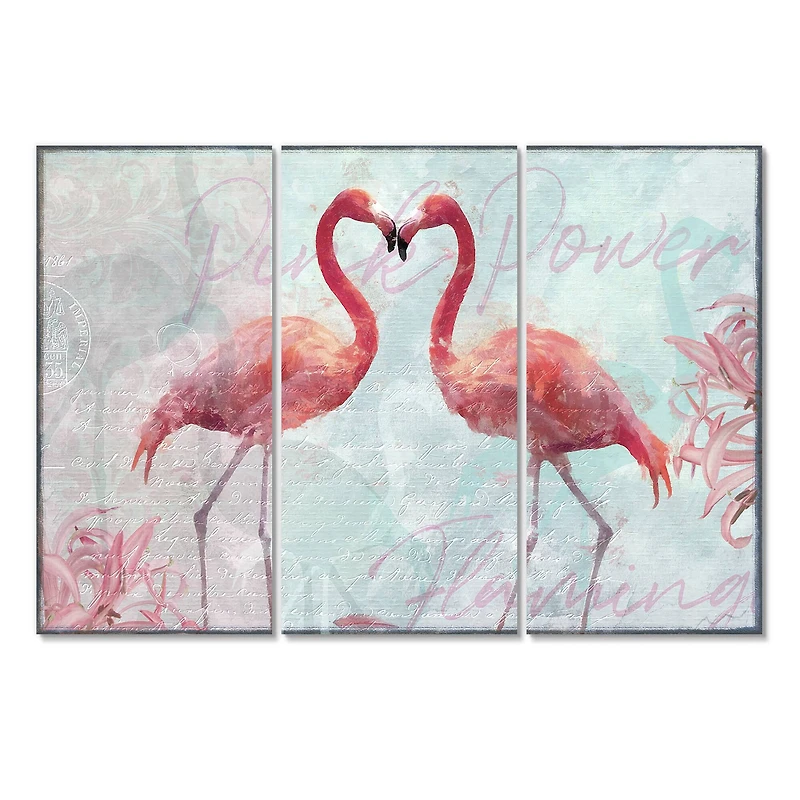 Designart - Flamingo Power