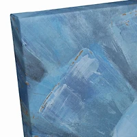 Blue Floral 24" x 24" Canvas Wall Art