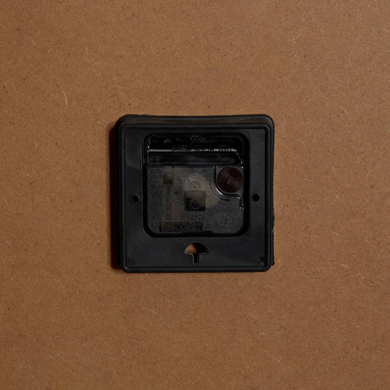 White Wood Farmhouse Wall Clock, 31" x 22" x 4"