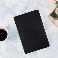 JAM Paper Medium Hardcover Notebook with Elastic Band