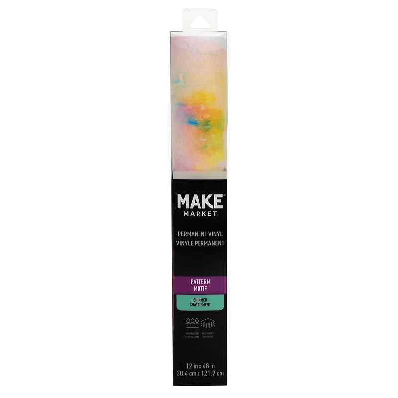 Shimmer Pastel Rainbow Permanent Vinyl by Make Market®