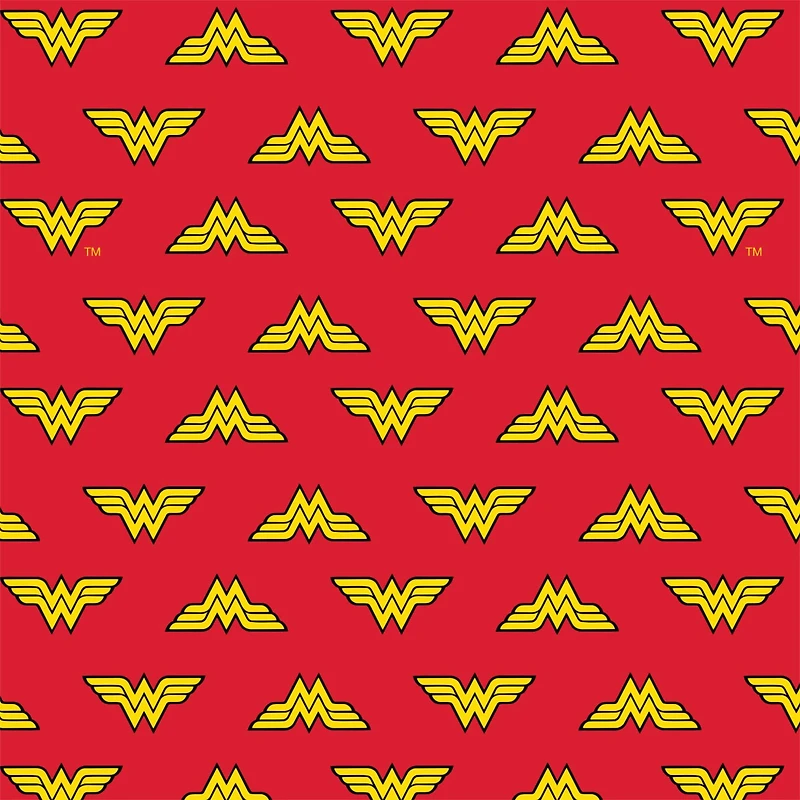 Camelot Fabrics DC Comics Wonder Woman Fleece Precut Set