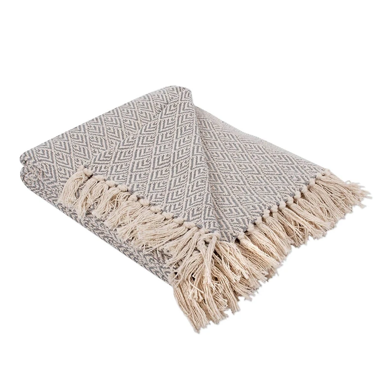 DII® Gray Diamond Throw