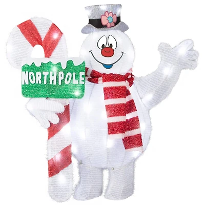 14.5" Airblown® Inflatable Christmas Frosty the Snowman with Candy Cane
