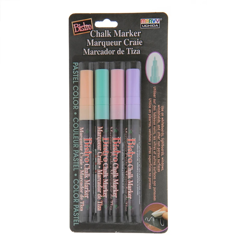 Marvy® Uchida Bistro Fine Point Pastel Chalk Markers