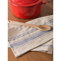 DII® Nautical Blue French Stripe Woven Dishtowel, 3ct.