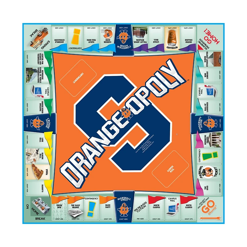 Late For The Sky Orangeopoly Game