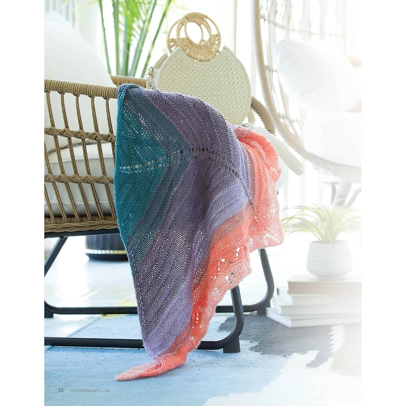 Leisure Arts® Knit Wrapped in Lace Book