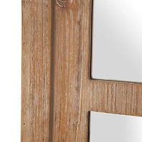 Glitzhome® 40" Gothic Window Frame Wall Mirror