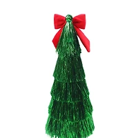 Tinsel Tree with Bow Tabletop Décor by Ashland