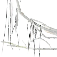 18" Silver Tinsel Icicle Strands, 1000ct.