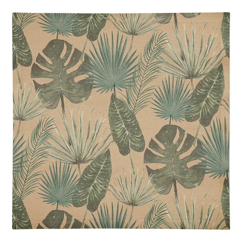 Tropical Palm Cotton Twill Napkin