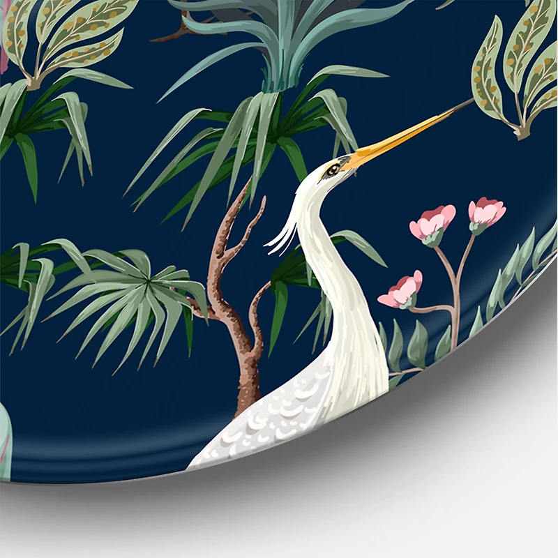 Designart - Chinoiserie With Birds and Peonies VII