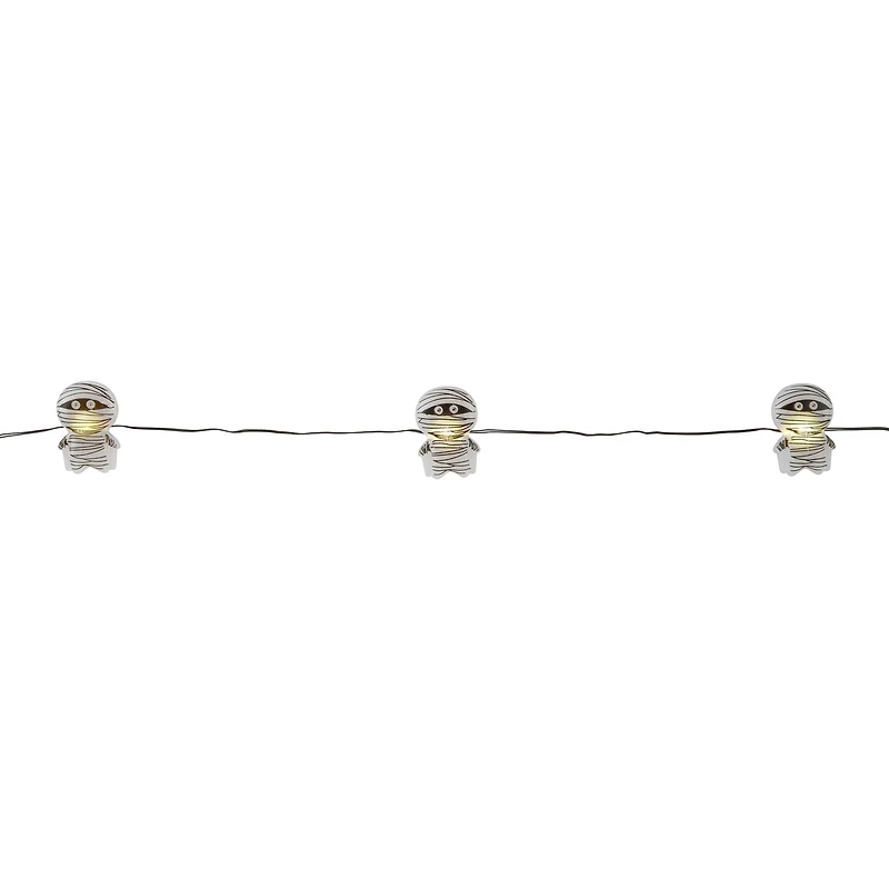 18ct. Warm White LED Mummy Icon String Lights by Ashland®