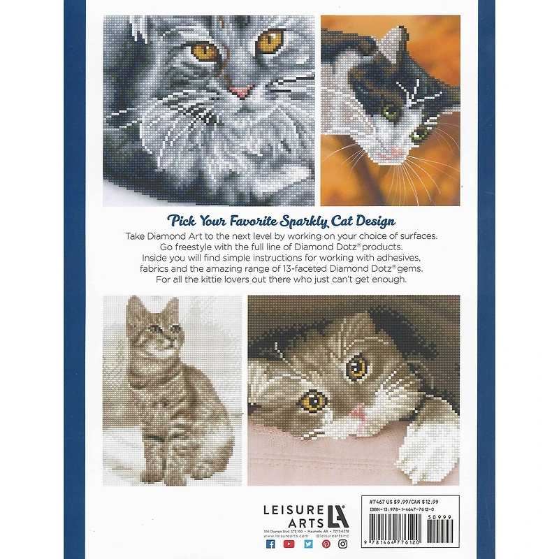 Diamond Art Love of Cats Painting Charts & Idea Book