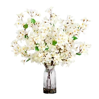 2.5ft. White Bougainvillea Arrangement in Vase